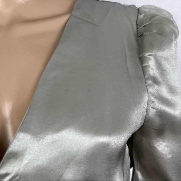 NEW SAYLOR REVOLVE SILVER MINI DRESS - Picture 5 of 13